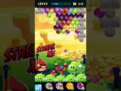 Angry Birds PoP level 565 Defeat King Pig