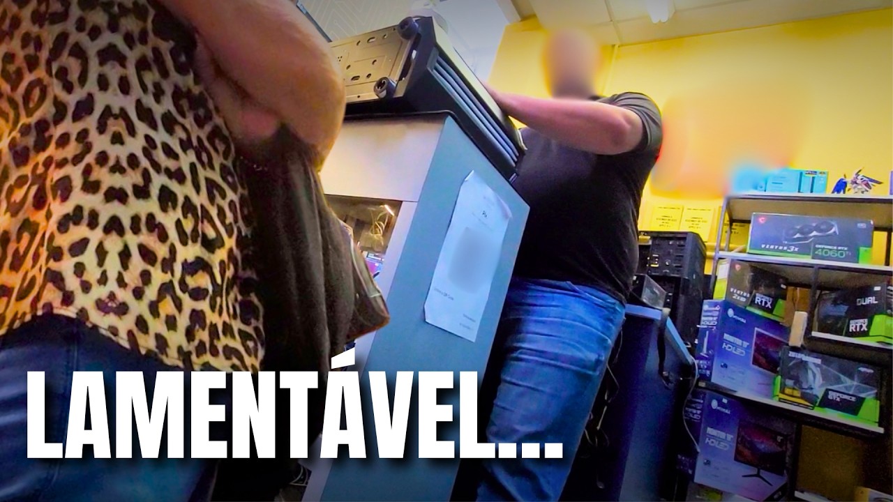 IDOSA FOI COMPRAR UM PC GAMER DE 10 MIL REAIS PRO NETO...