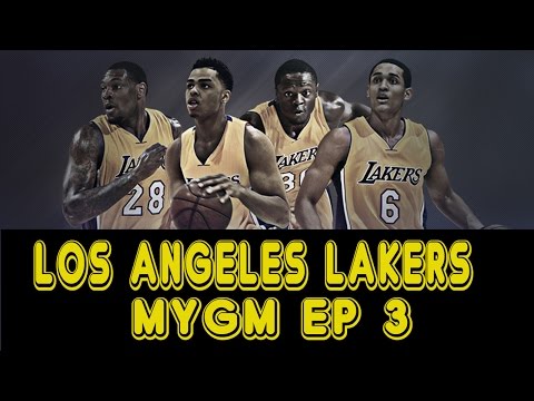 NBA2K16 Lakers MyGM #3  Playing With The Rotation