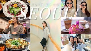 【韓国Vlog】ソウル女子旅 #1✈️ グルメ | リウム美術館 | カフェ | ショッピング | まつげサロン🤍