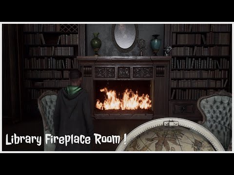 Hogwarts Legacy Secret Library Fireplace Room!