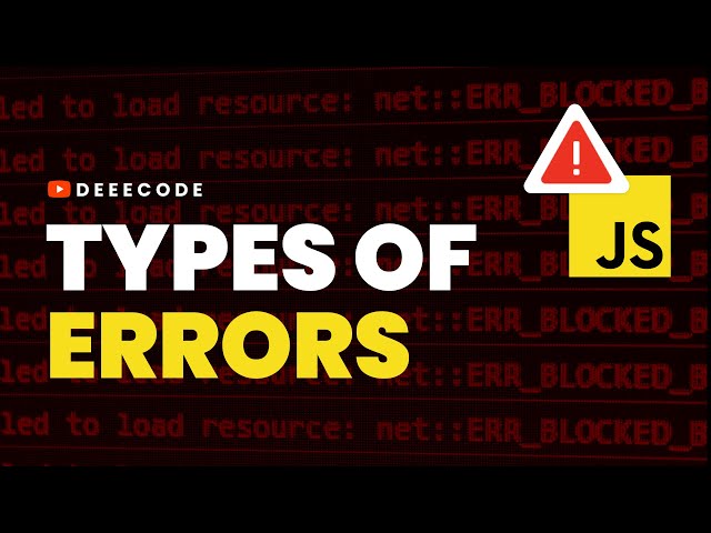 Thumbnail of Types of Errors lesson