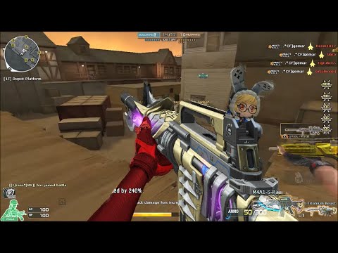 Crossfire NA ( Đột Kích Bắc Mỹ  ) 2.0 : M4A1 Radiant Beast - Hero MODE x - Zombie V4