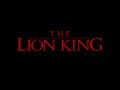 The Lion King Playlist Title Card