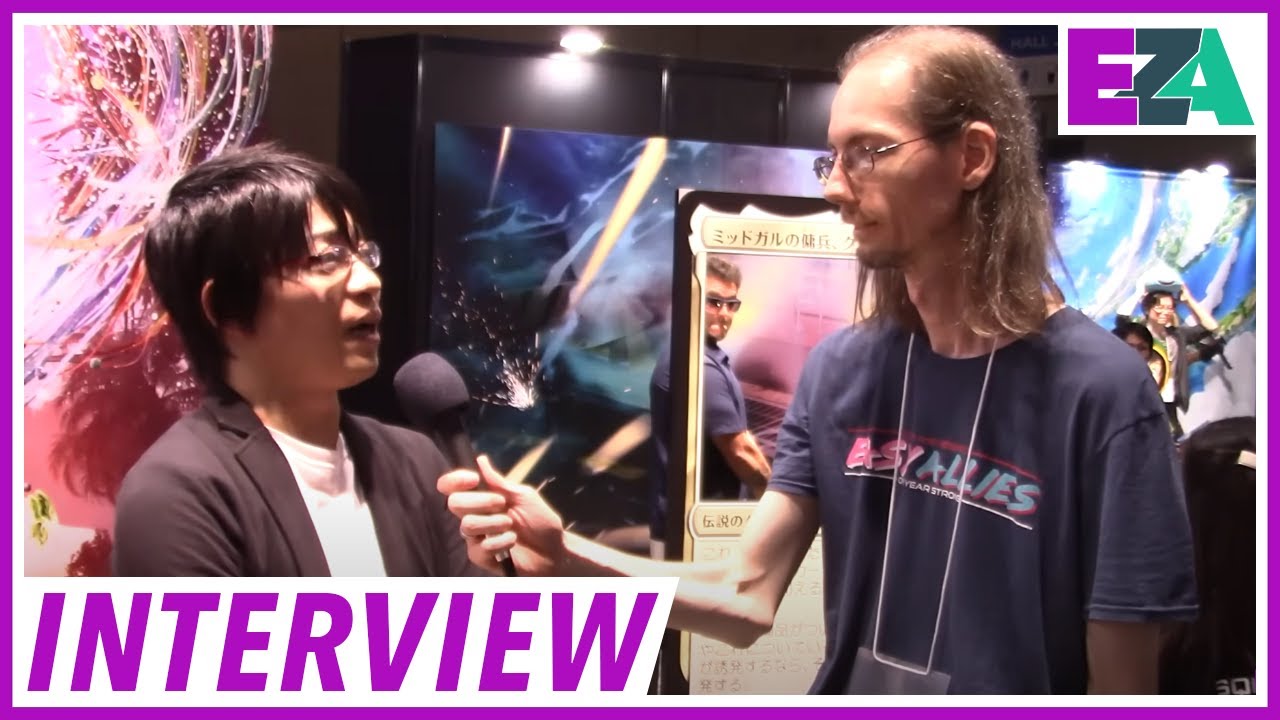 Talking Final Fantasy VII w/ Naoki Hamaguchi at TGS 2025 - Easy Allies Interview - YouTube