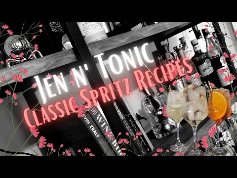 Three Classic Spritz Recipes (Aperix/Aperol; St Germain; Limoncello)