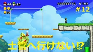 【二人で仲良くマリオU＃12】ヨッシーがいなくてもスターコインは入手可能‼