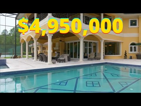 Beautiful Florida Estate with maximum privacy worth $4,950,000