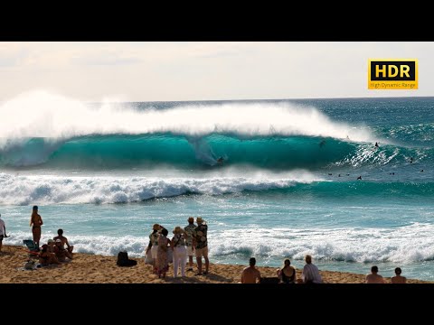 Pipeline Raw Surf Footage (Oct 14, 2025)  4K HDR