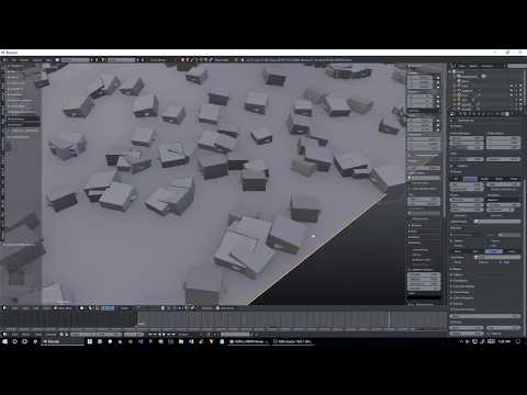 Blender tip - Spread objects on surface