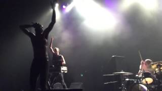 Death grips - three bedrooms/ lord of the game live at the warfield 9/24/16 front row hd footage