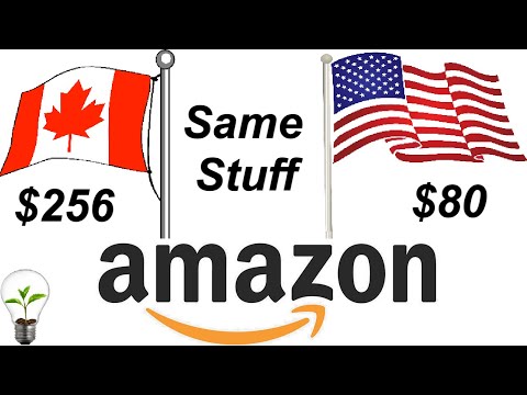 Amazon Canada vs USA   Price Differences!!