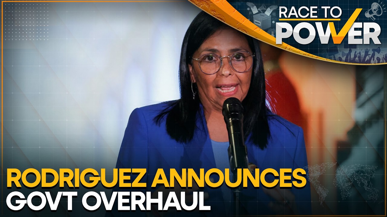 Interim President Delcy Rodriguez Forms Commission For Govt Overhaul | Race To Power  | WION