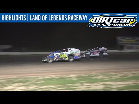 DIRTcar Sportsman Modifieds Land of Legends Raceway August 4, 2021 | HIGHLIGHTS