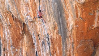 Popo 8a / 5.13b (Leonidio, Greece) Uncut Ascent