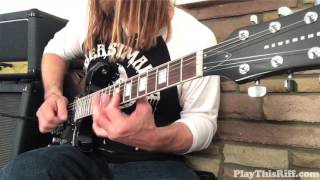 Video thumbnail for REVEREND GUITARS Bob Balch Signature Model Demo by PlayThisRiff.com guitar and bass lessons