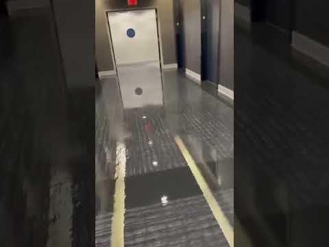 This flooded her room😳