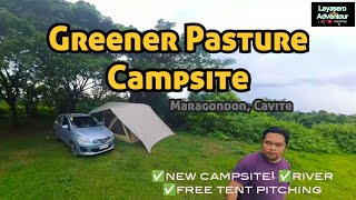 GREENER PASTURE CAMPSITE  | Sedan Camper in rainy season #greenerpasture