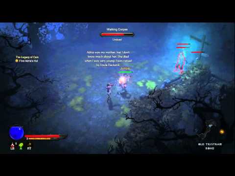 Diablo 3 Hardcore Witch Doctor Walkthrough Part 1 (Intro)