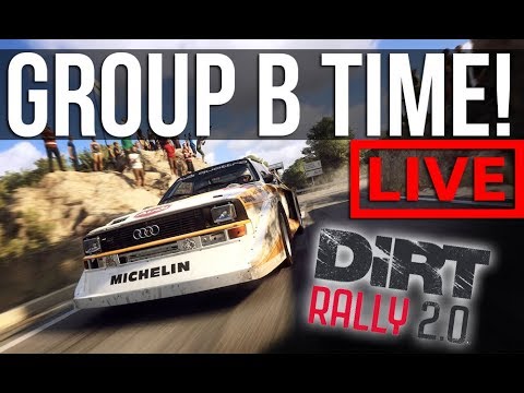 Time For Group B In Our Dirt Rally 2.0 Career Mode