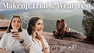 Wedding Makeup Trial Wear Test: Hiking Pisgah National Forest, Looking Glass Rock + SONIC Taste Test