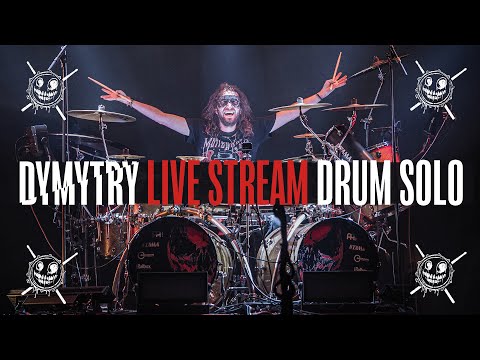 "Dymytry Live Stream" drum solo - Miloš Meier