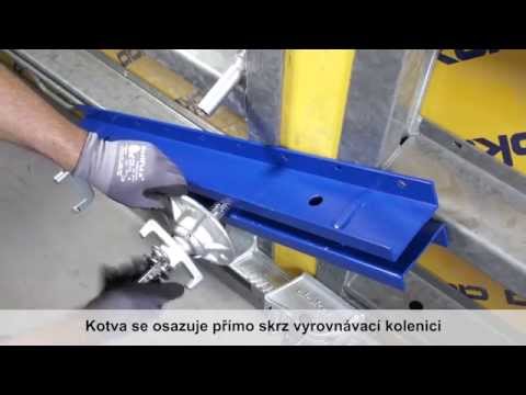 Framed formwork Framax Xlife - Length adjustment using fillers - Monotec single-side tie [CZ]