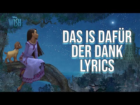 Das Ist Dafür Der Dank  (Aus "Disney's Wish) Alexander Doering