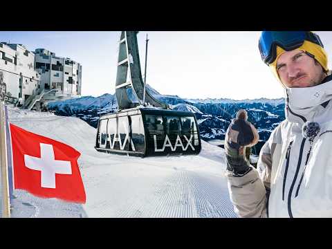 Grandioses Skifahren in LAAX: Mein erster 360° im Snowpark