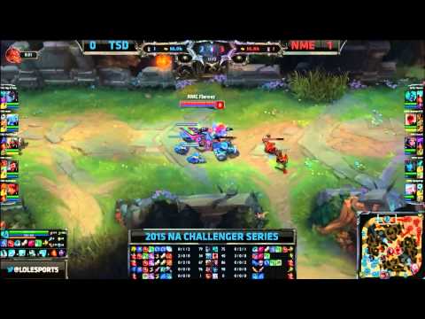 TSD vs NME   NA Challenger Series   W4D2   TSM Darkness vs Enemy Esports VOD