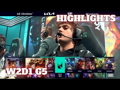 MAD vs XL - Highlights | Week 2 Day 1 LEC Winter 2023 | Mad Lions vs Excel W2D1