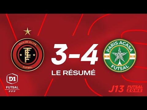 D1 Futsal - J13  Toulon Elite Futsal vs Paris ACASA