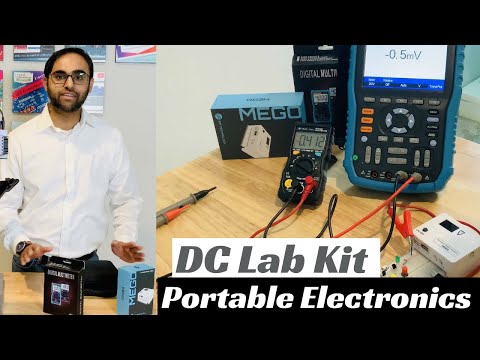 #4 Portable DC Lab Kit by EIM Technology | Carry your electronics lab in your backpack