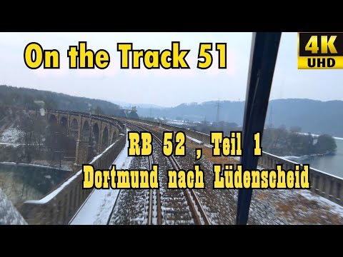 RB 52 Dortmund-Lüdenscheid Teil 1, OTon, 4K