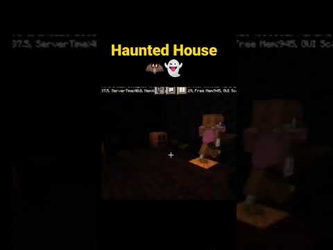 Minecraft Halloween house 🦇👻||Minecraft Ghost House|| #minecraft #ghost #viral #subscribe #short