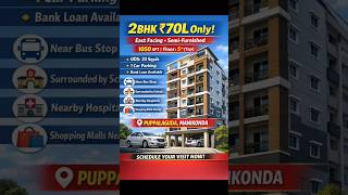 2 BHK Flat for Sale in Puppalaguda, Hyderabad