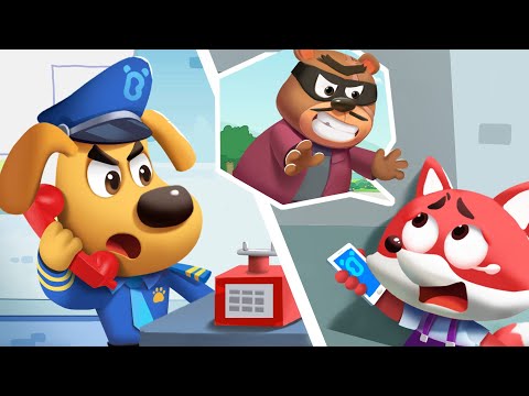 【新劇集】危險的電話 | 寶寶好習慣 Good Habits | 動畫 | Kids Cartoon | 安全警長啦咘啦哆 Sheriff Labrador | 寶寶巴士 BabyBus