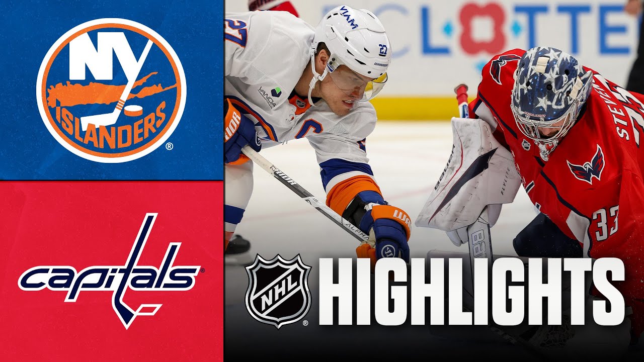 02월04일 뉴욕아일랜더스 워싱턴 NHL 하이라이트