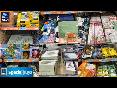 WHAT’S NEW IN AISLE OF ALDI SPECIAL BUYS THIS WEEK SUNDAY 24 APR 2022 | ALDI HAUL | TRAVELANDSHOP