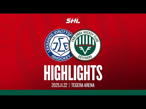 HIGHLIGHTS: Leksands IF - Frölunda HC | SHL | 2025-11-22
