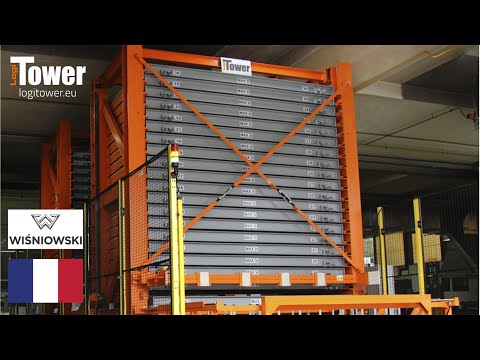 LOGITOWER: WISNIOWSKI - magasin de stockage automatique de tôles