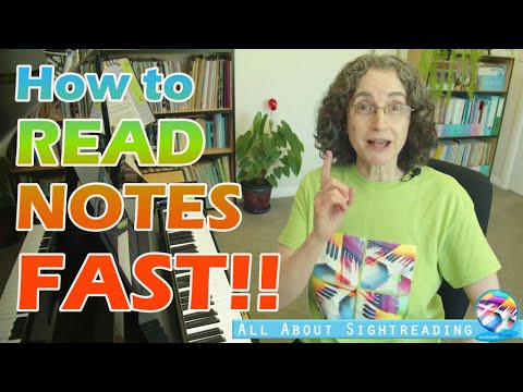 Conquer your pieces quickly - learn to READ NOTES FAST with these easy tips and shortcuts