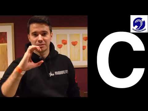 Famous Deaf Fingerspelling in Alphabet - Andrey Dragunov