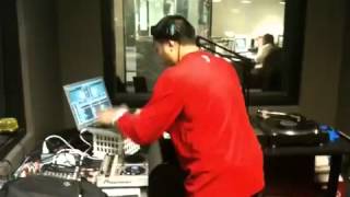 DJ Ebonix Mixes Live on 97.9