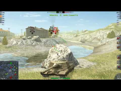 Object 268 (4k damage) - World of Tanks Blitz Gameplay