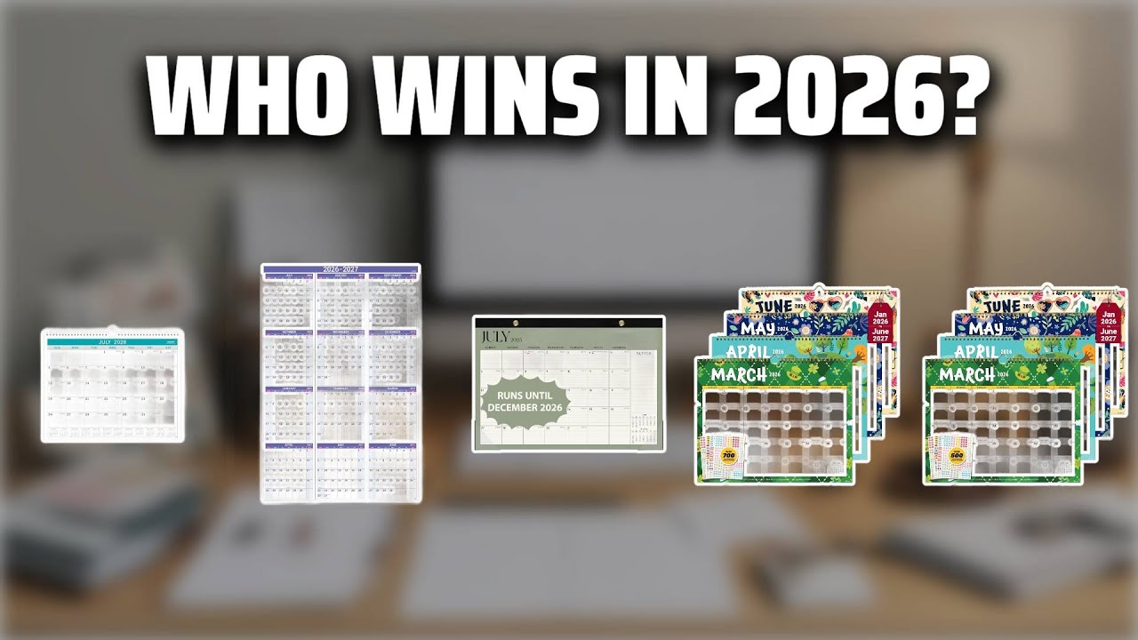 The Top 5 Best Wall Calendars in 2026 - Must Watch Before Buying!