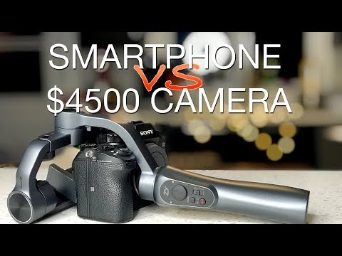 Smartphone vs $4500 Camera - Zhiyun Smooth-Q Review