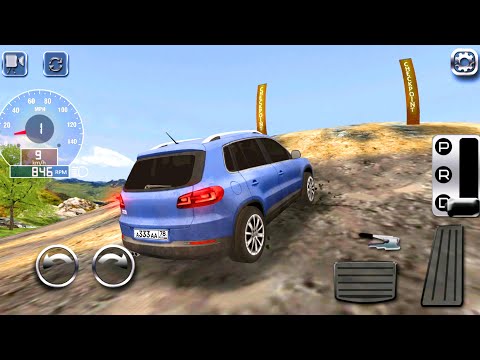 Extreme 4x4 Off-Road Game #1 All-wheel drive Blue Car Gameplay Android