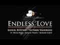 Endless Love - Lionel Ritchie, Diana Ross - Piano Karaoke Instrumental Cover with Lyrics