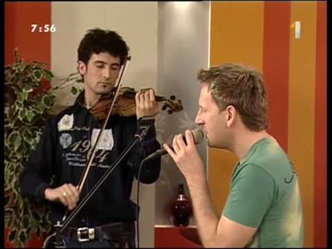 Miro Jaroš - Čierne písmená (s kapelou v STV)